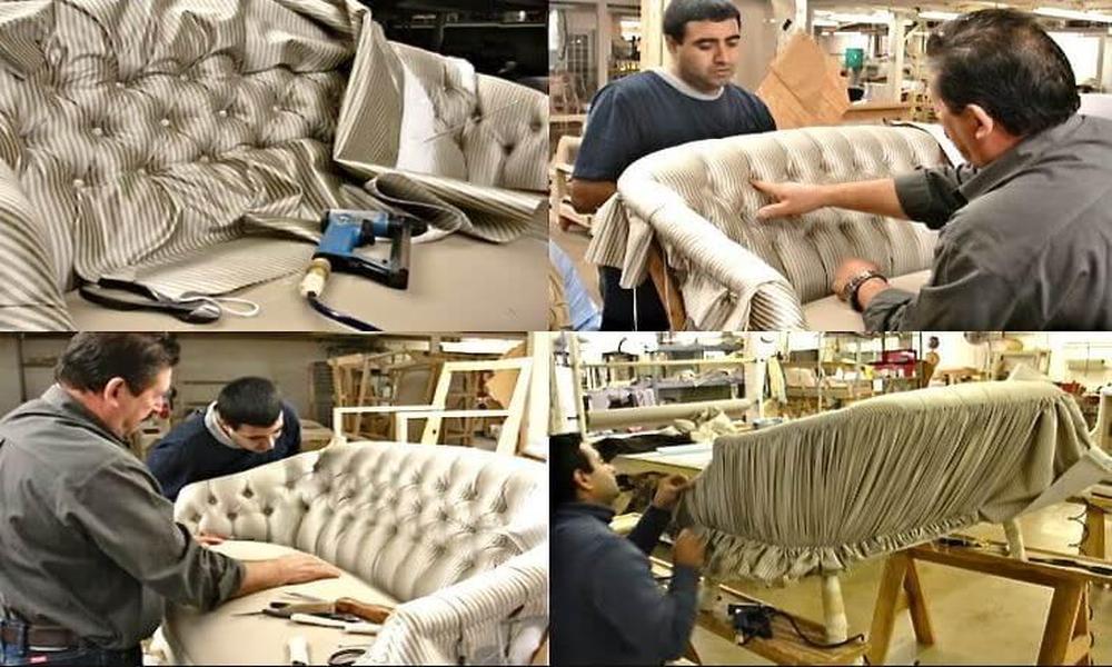 Upholstery gives stylish look again